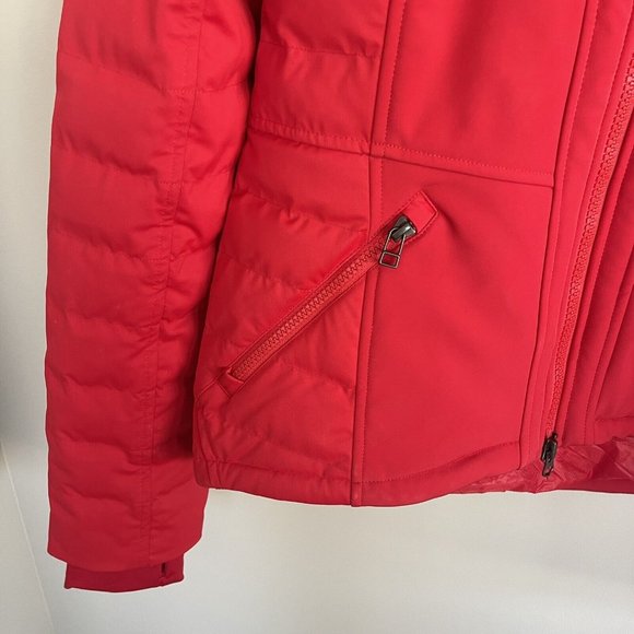 Athleta RECCO Rescue Technology Down Ski Puffer Jacket Coat Womens Medium NWT - Picture 12 of 16